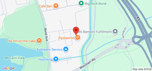 Map showing Urban Maki in Milton Keynes